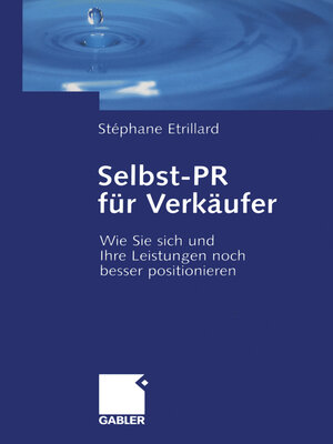 cover image of Selbst-PR für Verkäufer